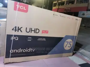 TCL 75” Android Smart TV Ai Technology