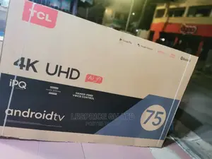 Quality TCL 75” Android Smart TV~Wi-fi
