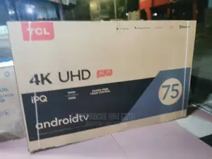 TCL 75” Android Smart Wi-Fi Bluetooth TV