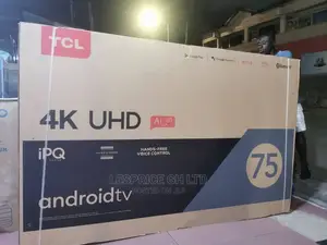 TCL 75” Smart Android4k AI TV~Smart Remote Control