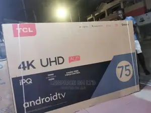 TCL 75” Android 2160p4k Netflix Bluetooth TV