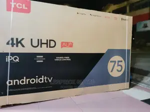 TCL 75” Android 2160p4k Netflix Bluetooth TV