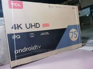 TCL UHD/75” Android Smart Led Display AI TV