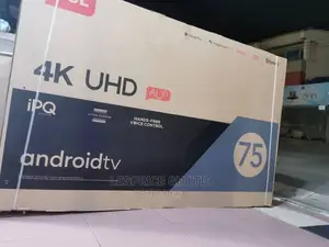 TCL Android 75” Smart Bluetooth TV With Free WM