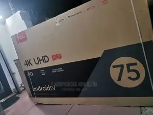 TCL 75” Smart Android Modern TV ~AI T
