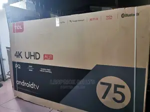 TCL 75” AI Android Smart~High Screen Resolution