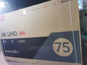 New Quality TCL Power 75” Android UHD/HD TV