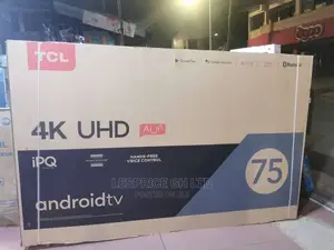 TCL 75” Android Smart 2160presolution ( )