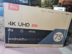 Exclusive TCL 75” Android Bluetooth Wi-Fi AI TV