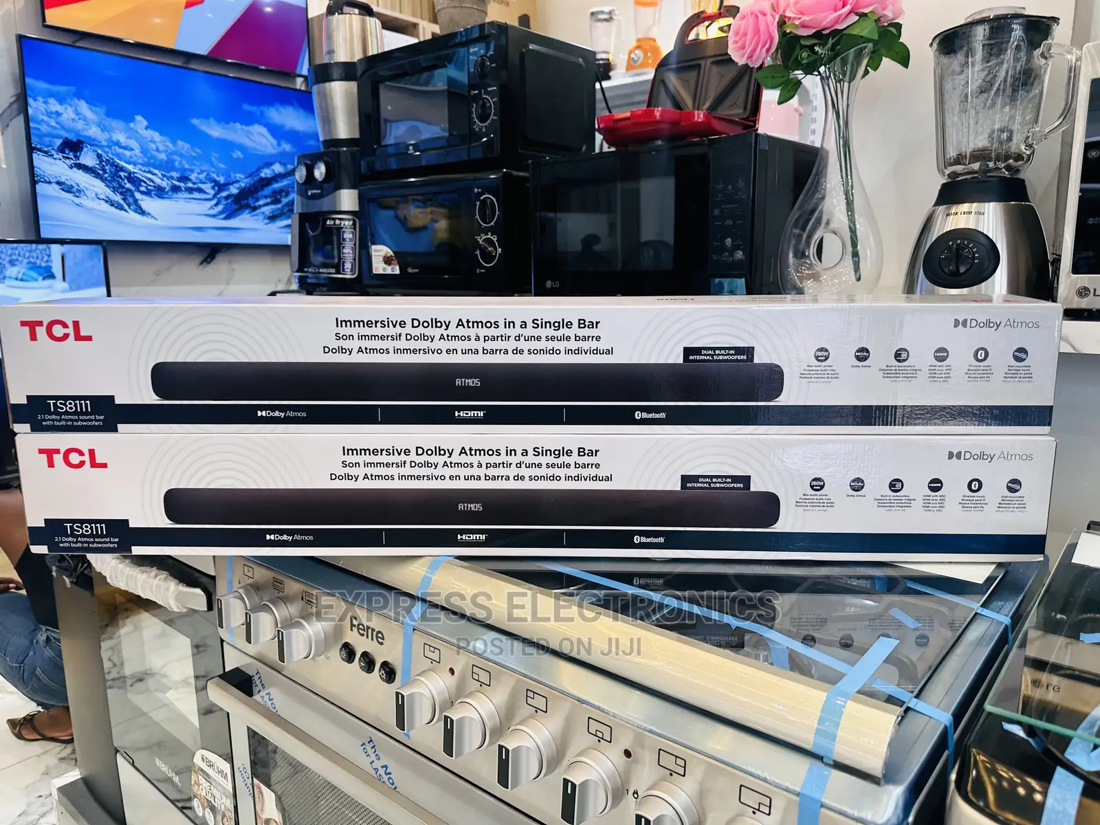 Powerful Sound Effects TCL BAR!TCL-TS8111 2.1 CH