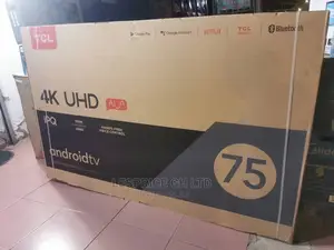 TCL 75” Android Smart// TV Original and Quality