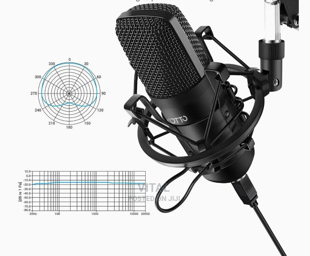 Studio,Live Streaming USB Mic ( Yotto)