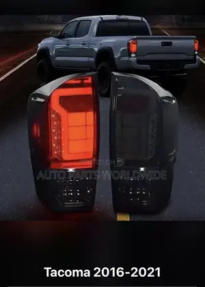 Toyota Tacoma Smoke Black Tail Lights 2016,-2022