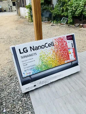 Energy CostSaving LG 50nano75 Smart LED Tv (Black)50”
