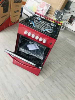 Buy the Great 4 Gas Volcano 50x50 Oven With Grill Red