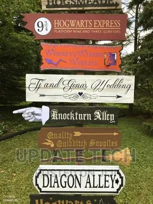 Wooden Signage