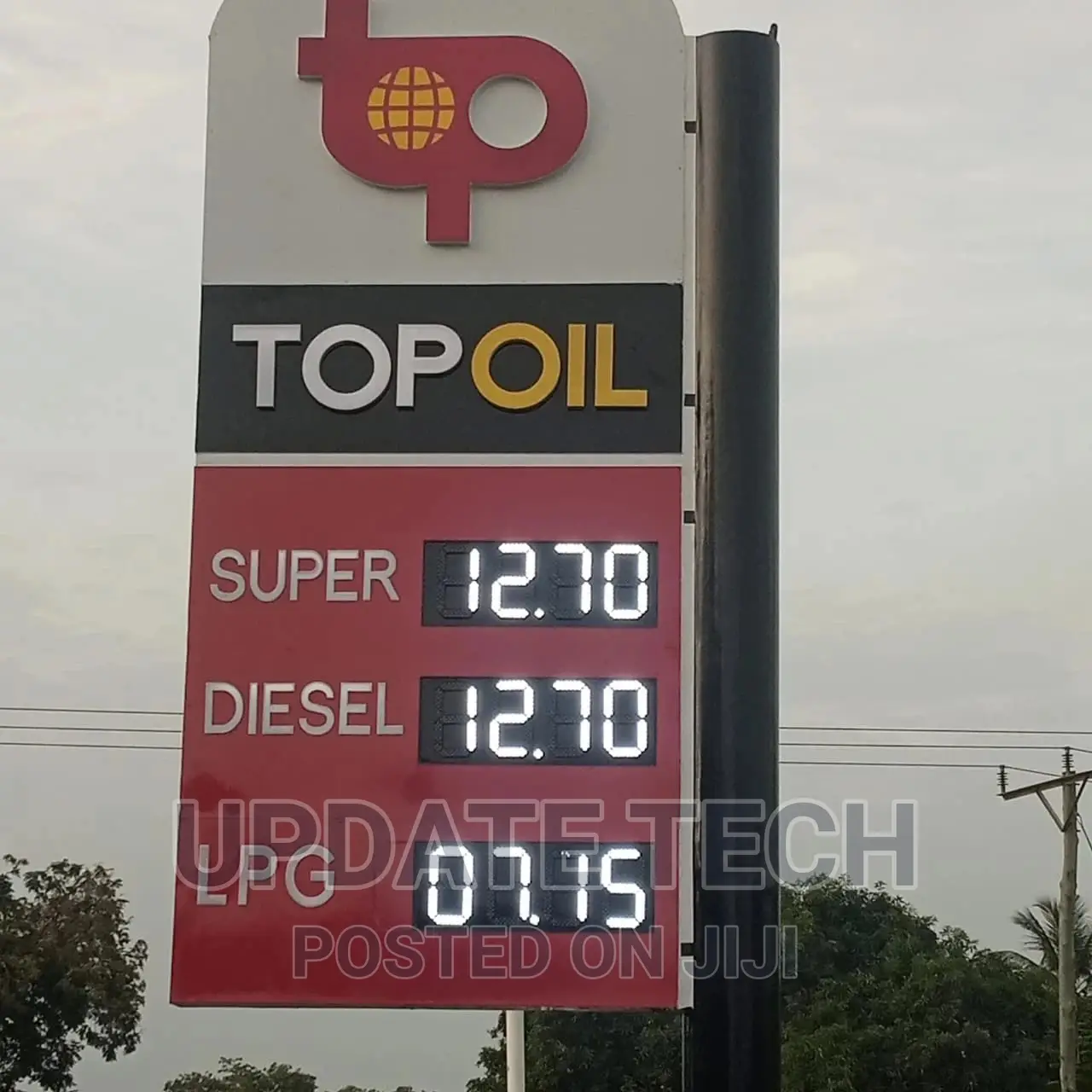 Filling Station Sign