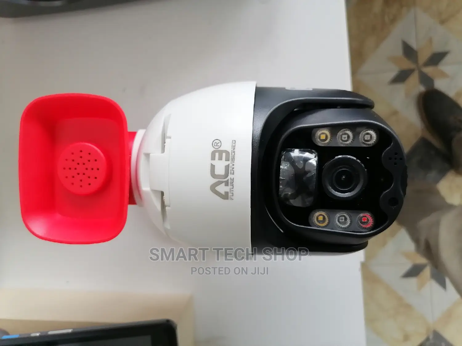 4MP PTZ Camera 4G or Wi-Fi Solar With Battery + Siren