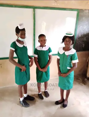 Nurse Career Uniform Dress for School Kids Children