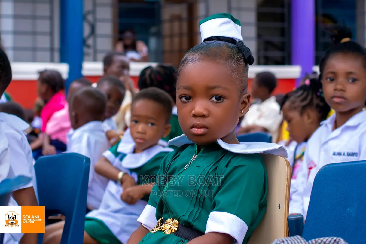 Nurse Career Uniform Dress for School Kids Children