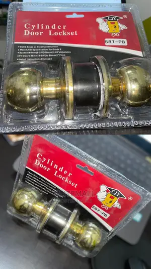 Cylinder Door Lockset (587 Pb)