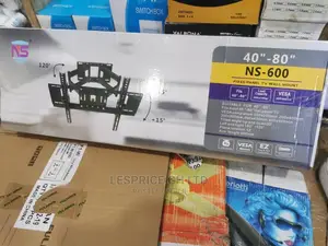Full Motion TV Wall Bracket High Quality Dual Arm Swivel