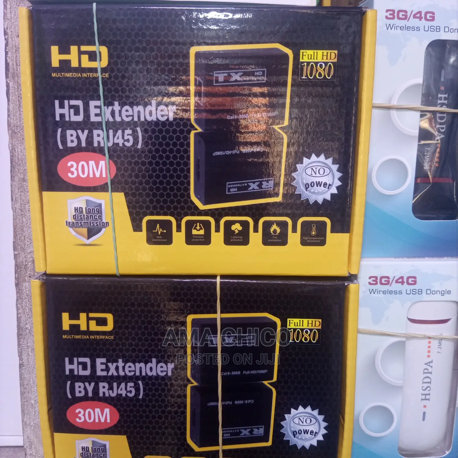 HD Extender by Rj45 or Cat6 30m