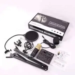 V8 Sound Card and Condenser Microphone Set