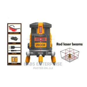 Ingco Hll306505 Self-Leveling Line Laser (Red Laser Beams)