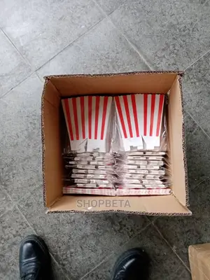 Pop Corn Pouch Bag Paper Box