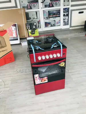 Durable Volcano Oven With Grill 4 Gas Burner 50x50
