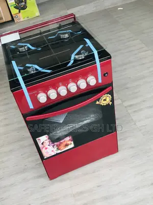 Shop Volcano Red Oven With Grill 4 Gas Burner 50x50