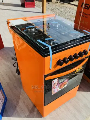 Original(Orange) 50x50 Oven and Grill 4 Gas  Cooker 