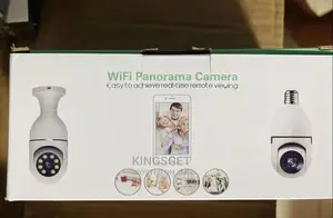 Cctv 360 Panorama Wifi Bulb Security Surveillance Camera