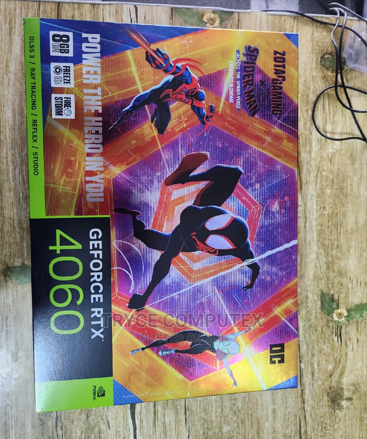 Geforce RTX 4060 8GB OC Spider-Man
Graphic Card