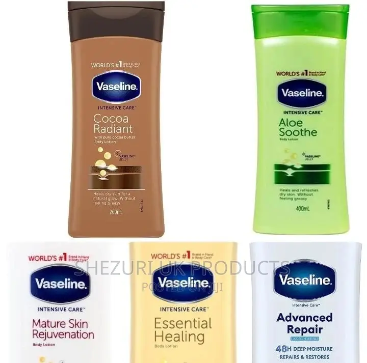 ORIGINAL Vaseline Body Lotions - 400ml - 129 GHC Each