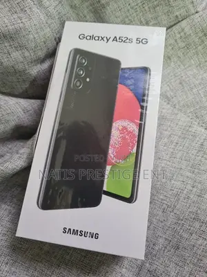 New Samsung Galaxy A52s 5G 128 GB Black