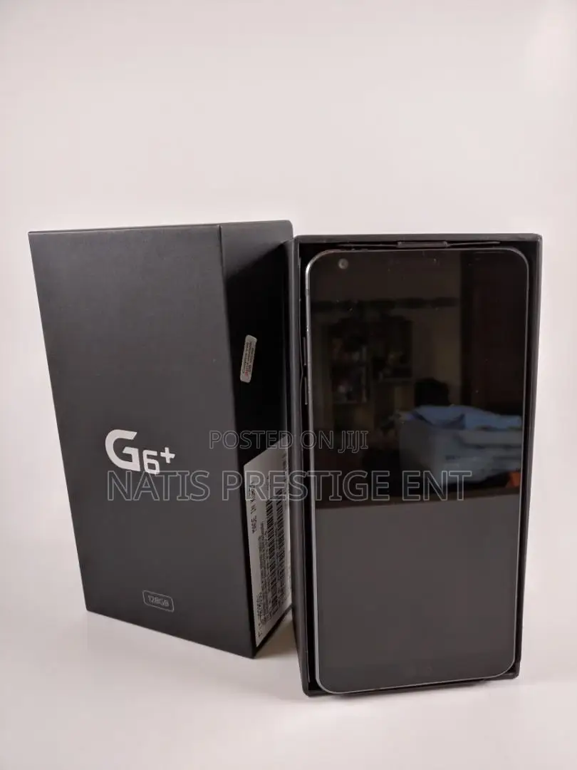 New LG G6 64 GB Black
