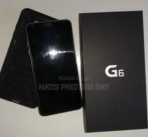 New LG G6 64 GB Black