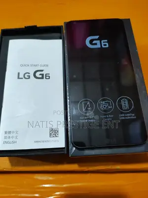 New LG G6 64 GB Black