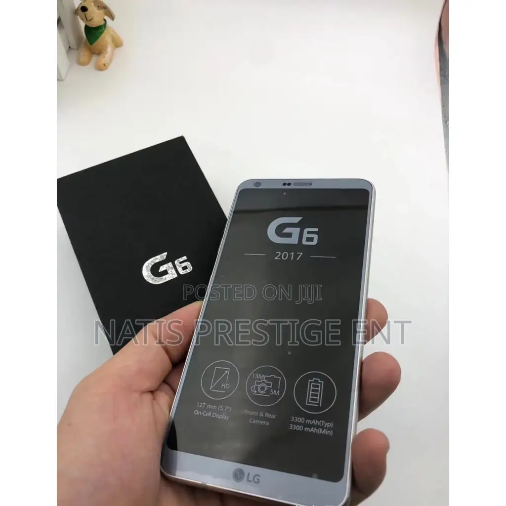 New LG G6 64 GB Black