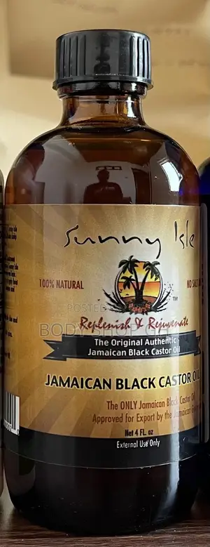 Sunny Isle Jamaican Black Castor Oil- 4oz ( Hair Beard)