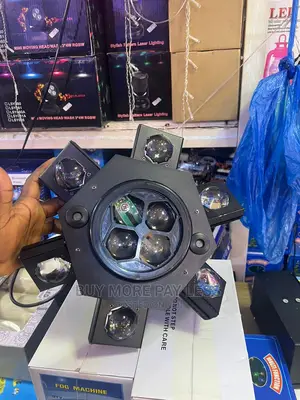 6head New Style Bee Eye Colorful Moving Head Laser