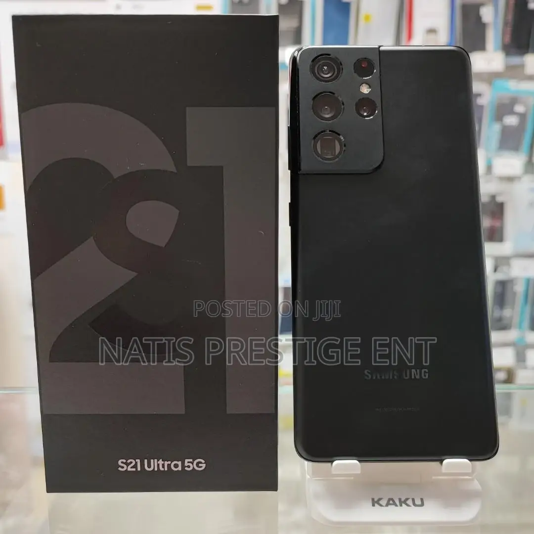 New Samsung Galaxy S21 Ultra 5G 256 GB Black