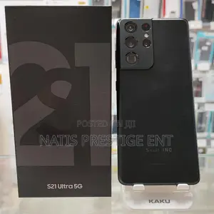New Samsung Galaxy S21 Ultra 5G 256 GB Black
