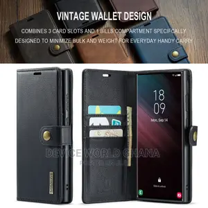 Dg 2in1 Detachable Leather Flip Case Samsung S26ultra S25ultra S24u 2