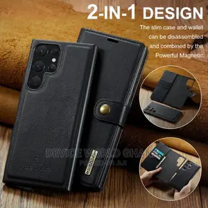 Dg 2in1 Detachable Leather Flip Case Samsung S26ultra S25ultra S24u 2