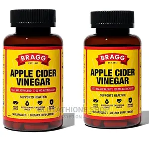 Bragg Apple Cider Vinegar Capsules - Vitamin D3 Zinc