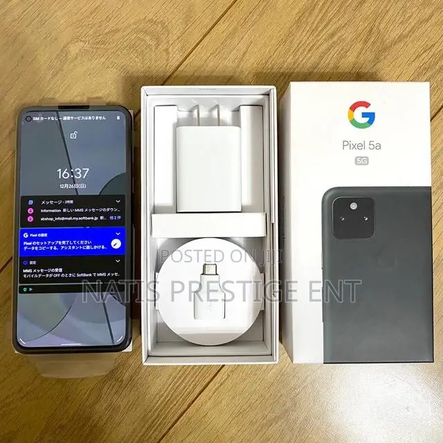 New Google Pixel 5a 5G 128 GB Black