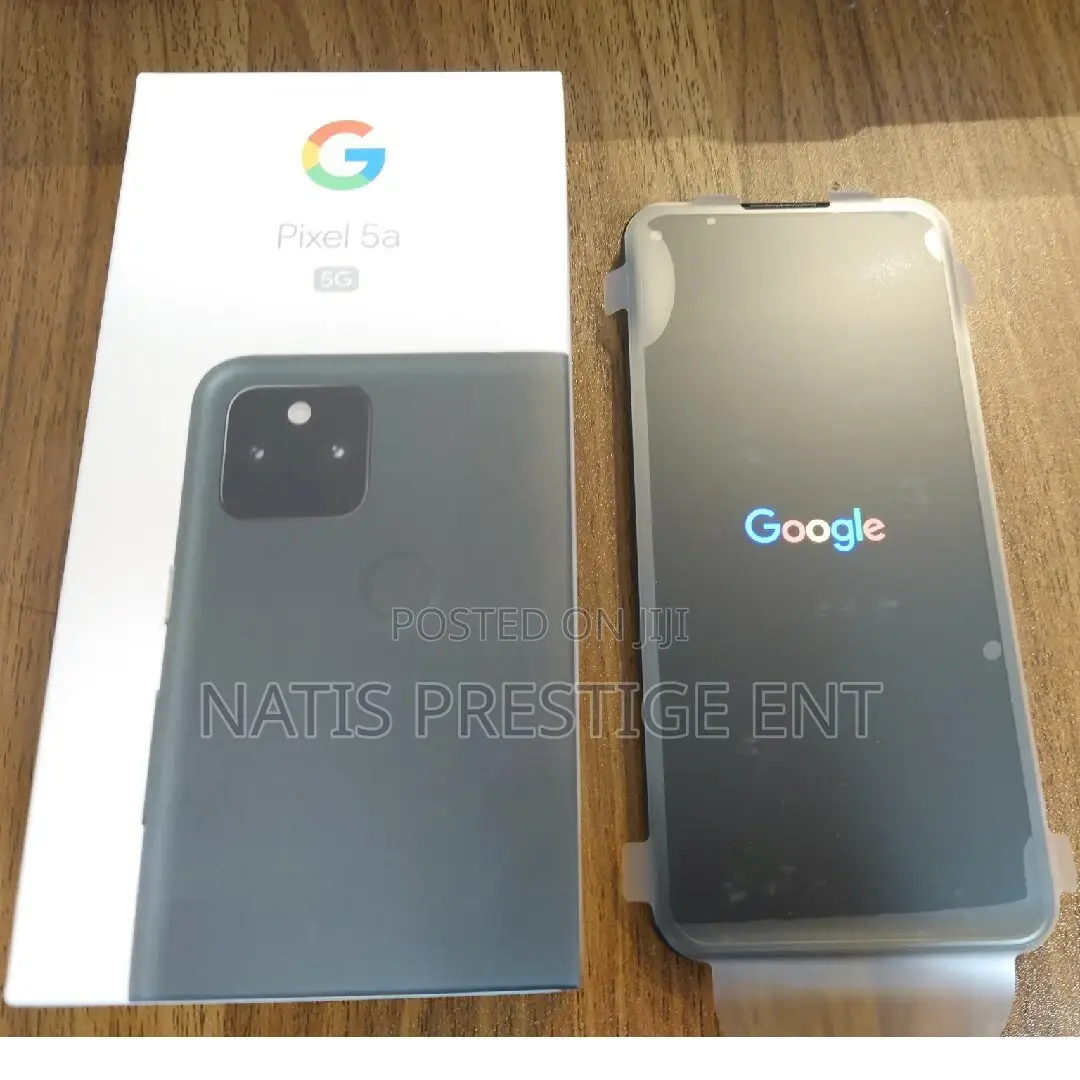 New Google Pixel 5a 5G 128 GB Black